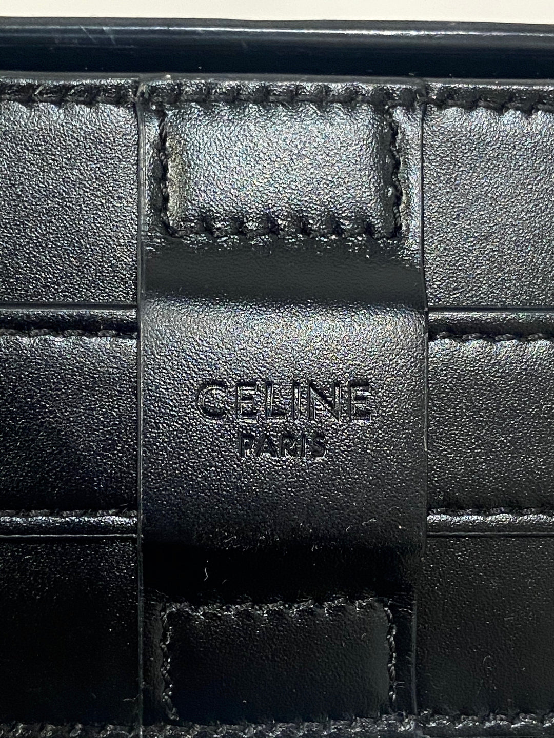 CÉLINE MAILLON TRIOMPHE CALFSKIN LEATHER BAG