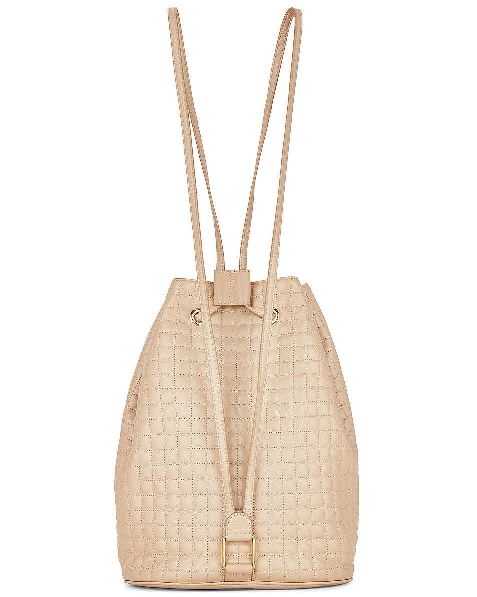 c-bags leather backpacks CÉLINE C CHARM QUILTED CALFSKIN LEATHER BACKPACK – Caroline's Fashion Luxuries