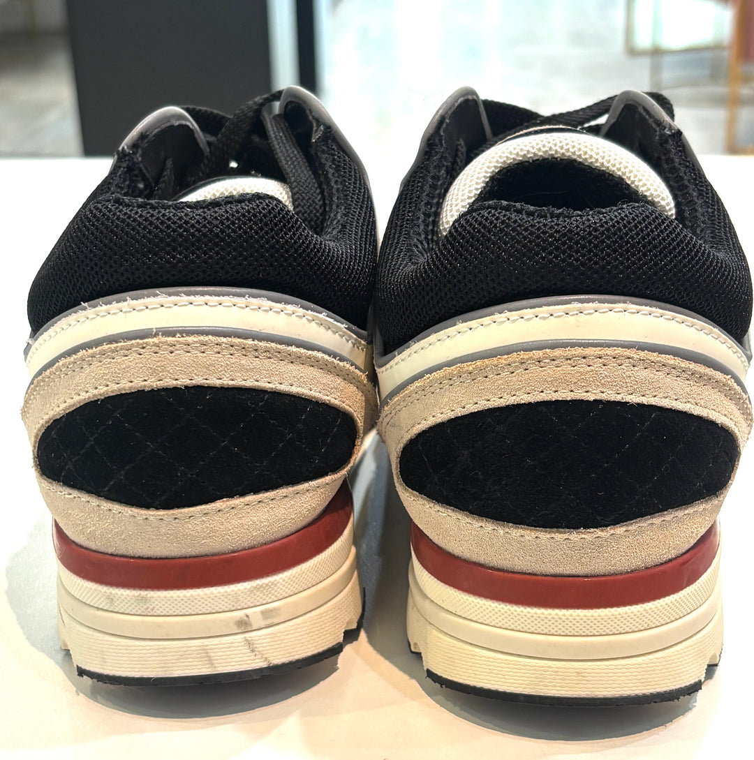 CHANEL 22S SUEDE CALFSKIN MESH MIXED FABRIC CC SNEAKERS