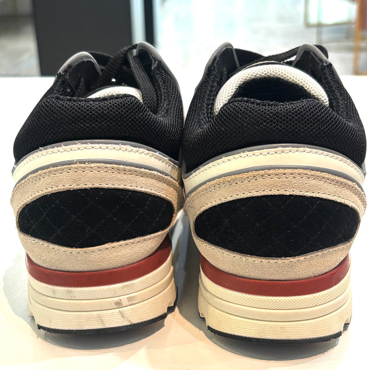 CHANEL 22S SUEDE CALFSKIN MESH MIXED FABRIC CC SNEAKERS