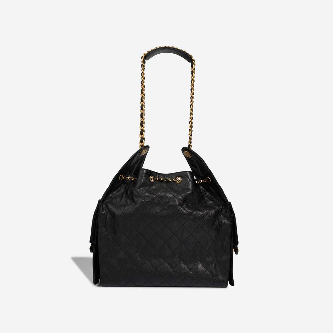 CHANEL 25 CAVIAR QUILTED CALFSKIN LEATHER SMALL HOBO BAG