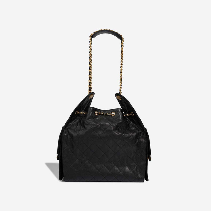 CHANEL 25 CAVIAR QUILTED CALFSKIN LEATHER SMALL HOBO BAG