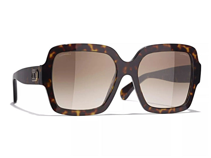 CHANEL CC 5479 SQUARE SUNGLASSES IN HAVANA