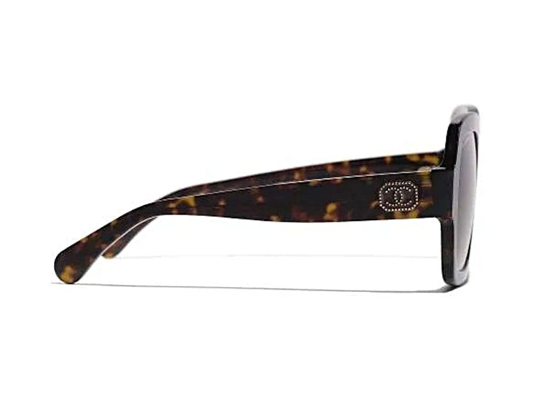 CHANEL CC 5479 SQUARE SUNGLASSES IN HAVANA