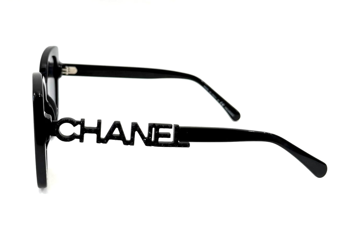 CHANEL CC 5422-B OVERSIZED SQUARE-FRAME SUNGLASSES