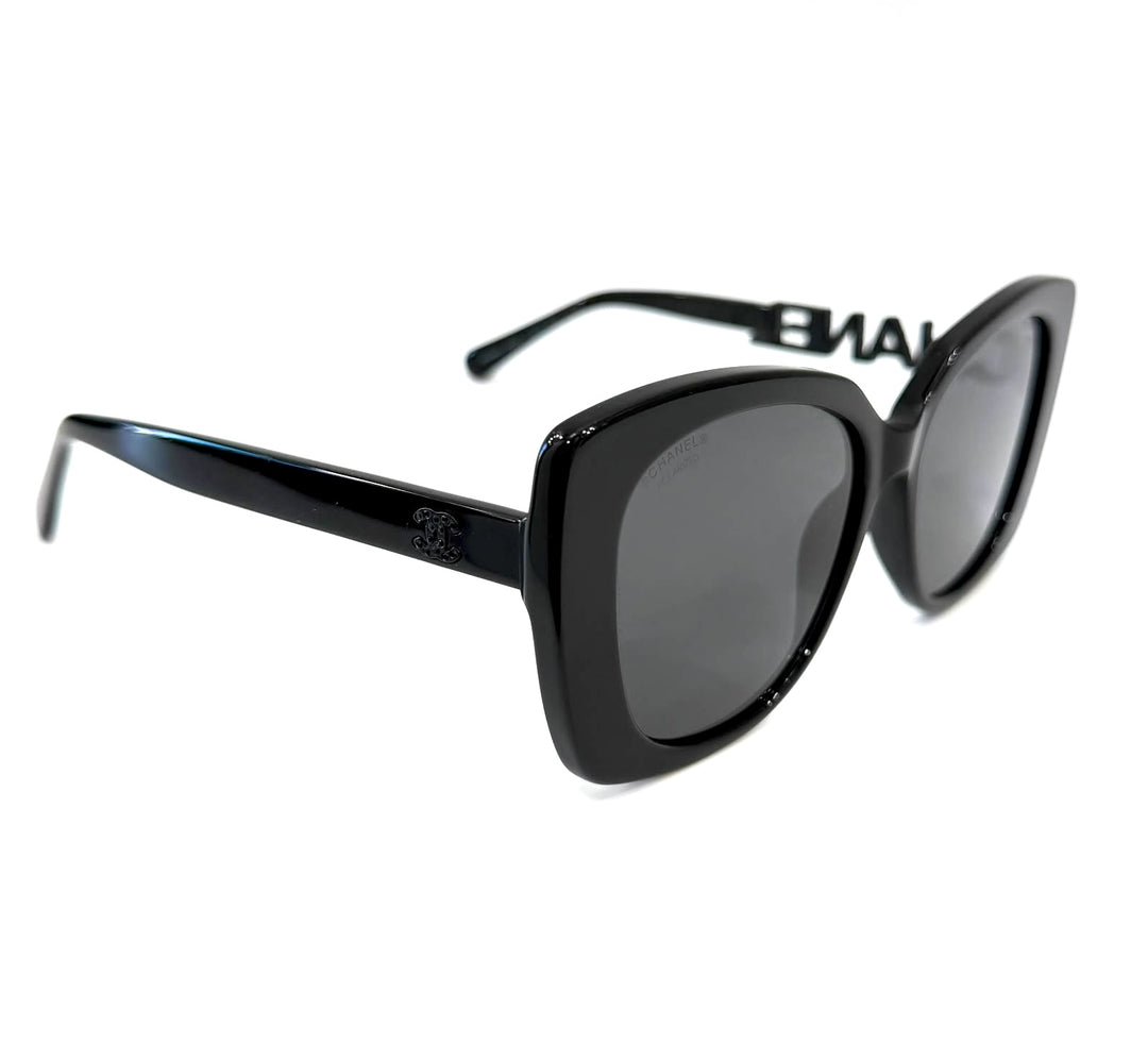 CHANEL CC 5422-B OVERSIZED SQUARE-FRAME SUNGLASSES