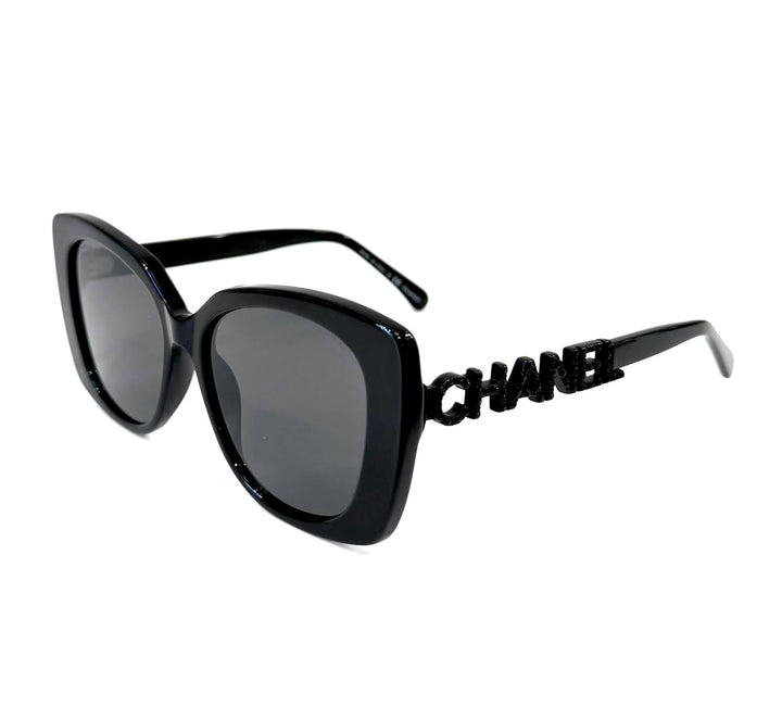 CHANEL CC 5422-B OVERSIZED SQUARE-FRAME SUNGLASSES