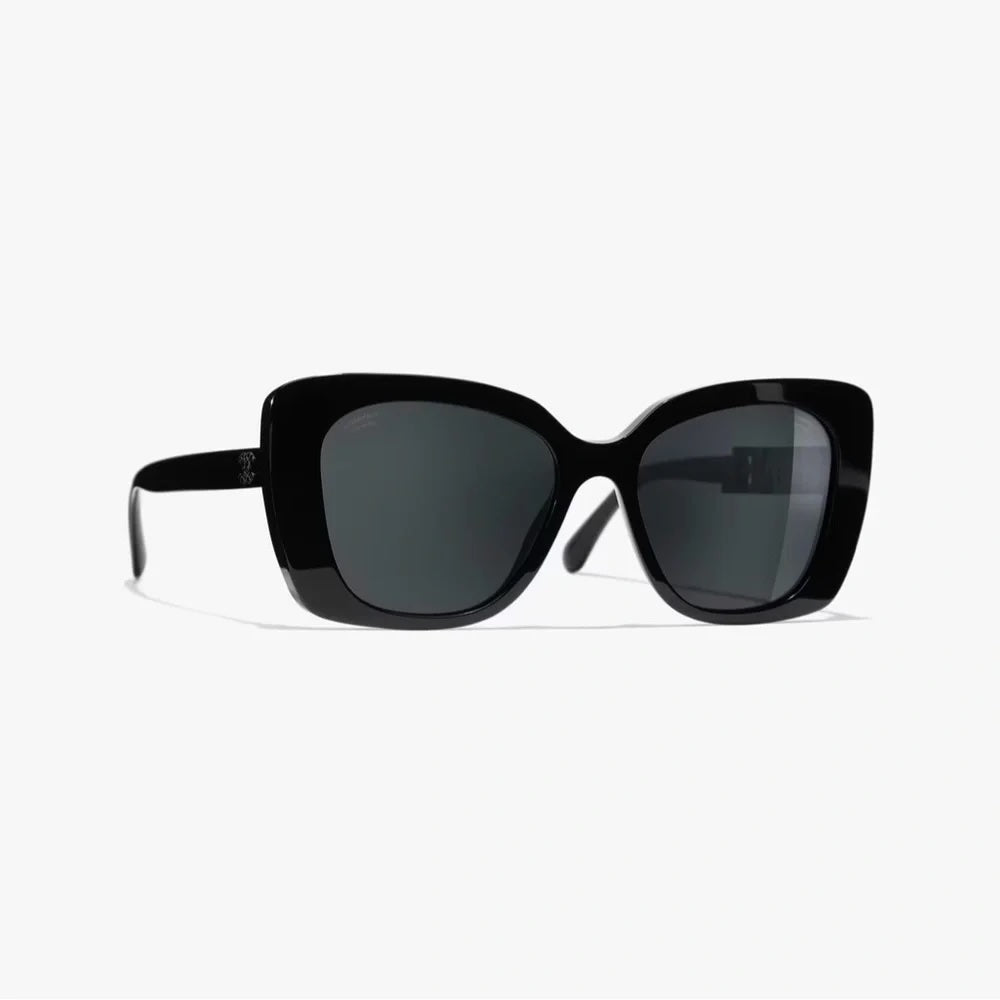 CHANEL CC 5422-B OVERSIZED SQUARE-FRAME SUNGLASSES