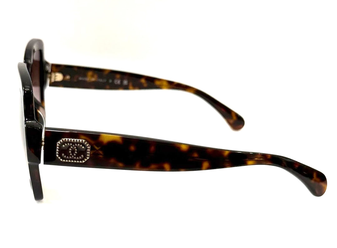 CHANEL CC 5479 SQUARE SUNGLASSES IN HAVANA