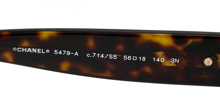 CHANEL CC 5479 SQUARE SUNGLASSES IN HAVANA