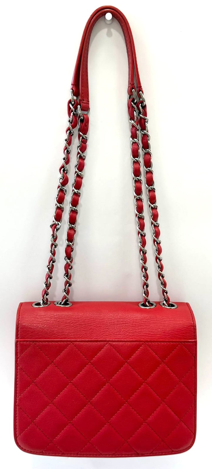 CHANEL QUILTED CALFSKIN LEATHER FLAP CROSSBODY BAG
