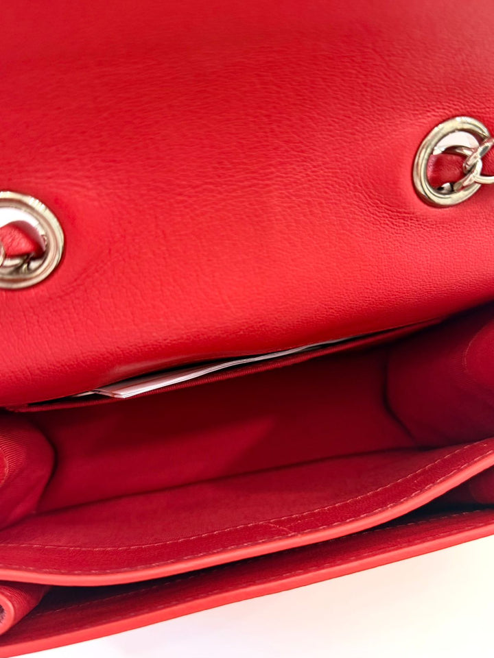 CHANEL QUILTED CALFSKIN LEATHER FLAP CROSSBODY BAG