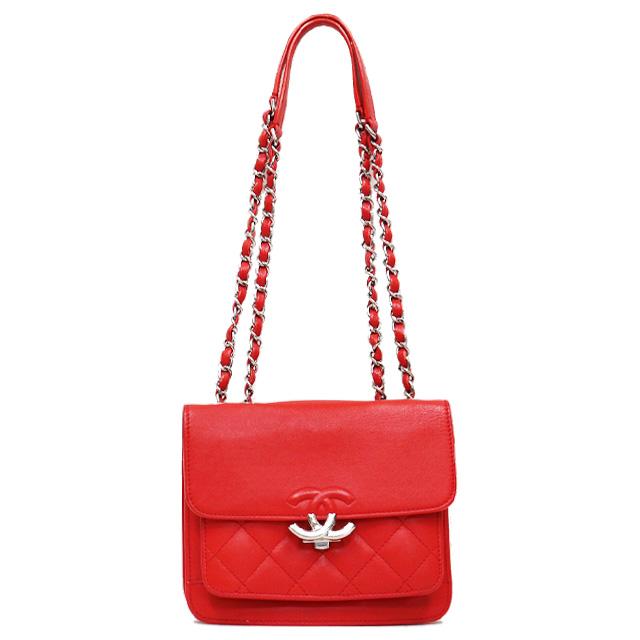 CHANEL QUILTED CALFSKIN LEATHER FLAP CROSSBODY BAG