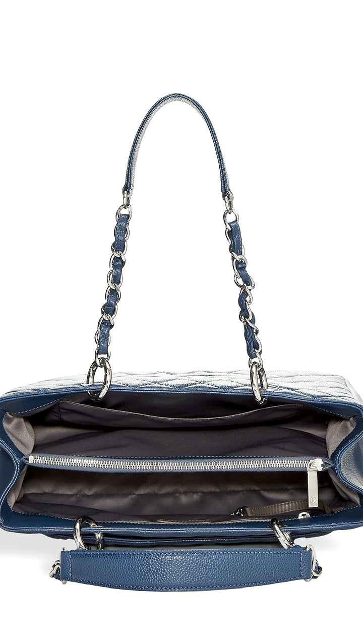 CHANEL CAVIAR QUILTED GRAND SHOPPING TOTE BAG