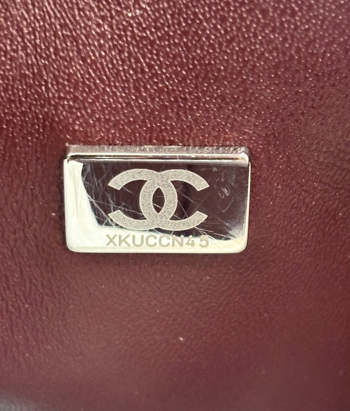 CHANEL CAVIAR QUILTED CLASSIC JUMBO DOUBLE FLAP SHOULDER BAG