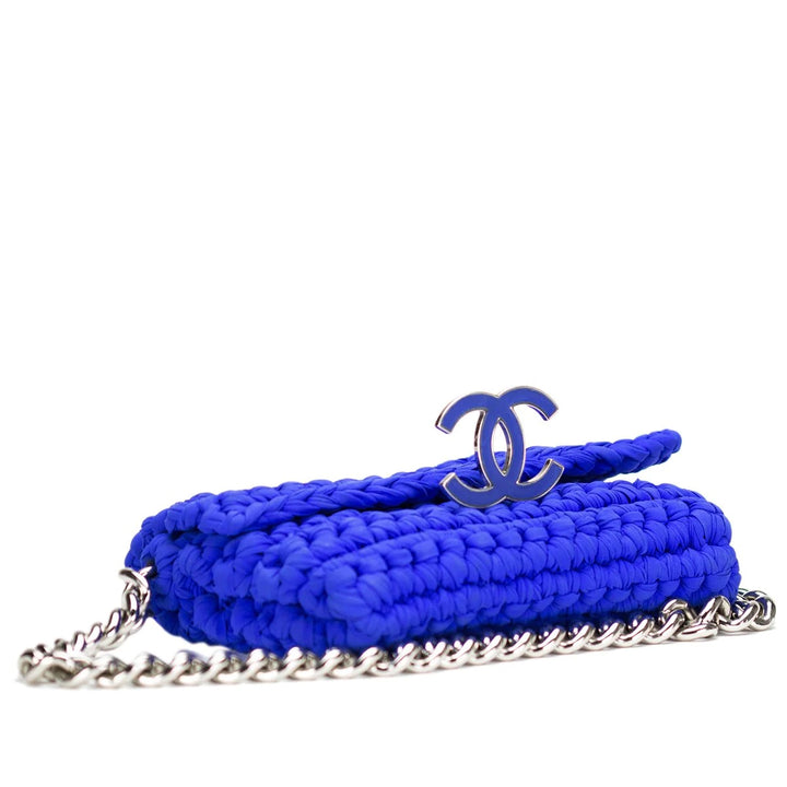 CHANEL CLASSIC FLAP CROCHET COLLECTORS SHOULDER BAG