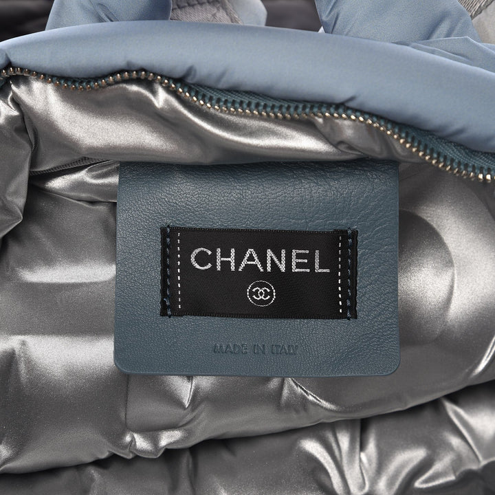 CHANEL NYLON EMBOSSED DOUDOUNE BACKPACK