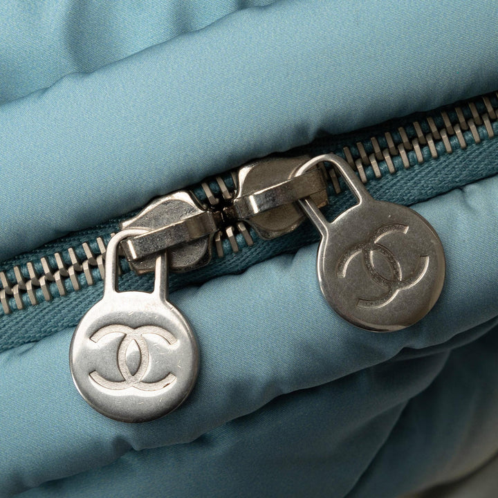 CHANEL NYLON EMBOSSED DOUDOUNE BACKPACK