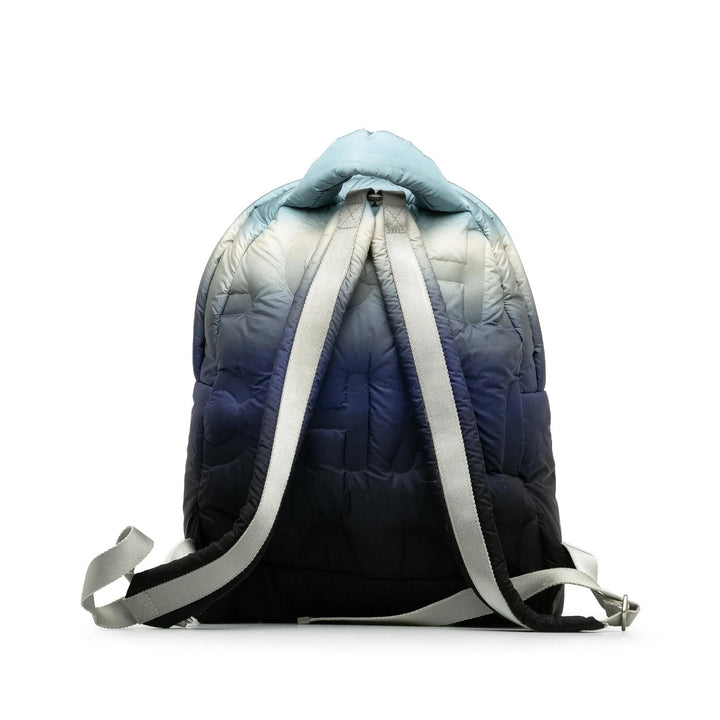 CHANEL NYLON EMBOSSED DOUDOUNE BACKPACK