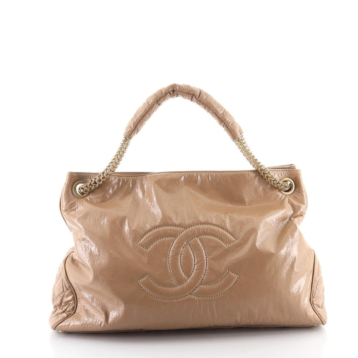 CHANEL CC RODEO DRIVE ACCORDION LARGE TOTE BAG