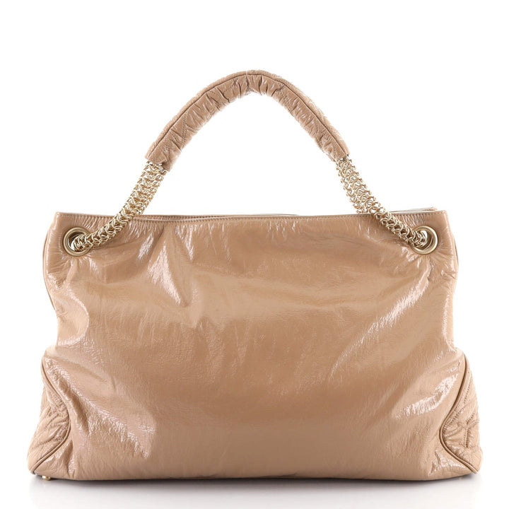CHANEL CC RODEO DRIVE ACCORDION LARGE TOTE BAG