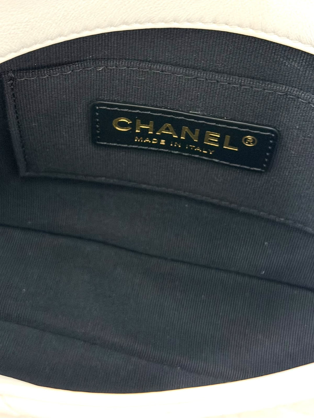CHANEL CC MINI QUILTED LAMBSKIN LEATHER CANDY CHAIN FLAP BAG