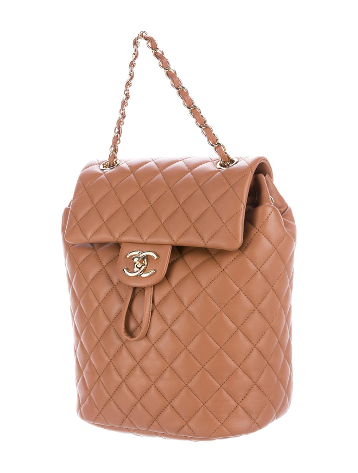 CHANEL URBAN SPIRIT QUILTED LAMBSKIN SMALL BACKPACK