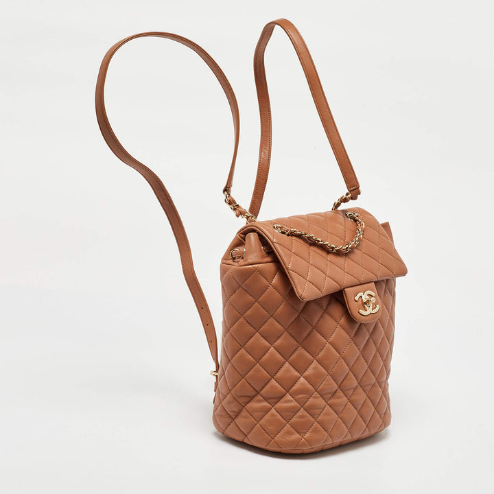 CHANEL URBAN SPIRIT QUILTED LAMBSKIN SMALL BACKPACK