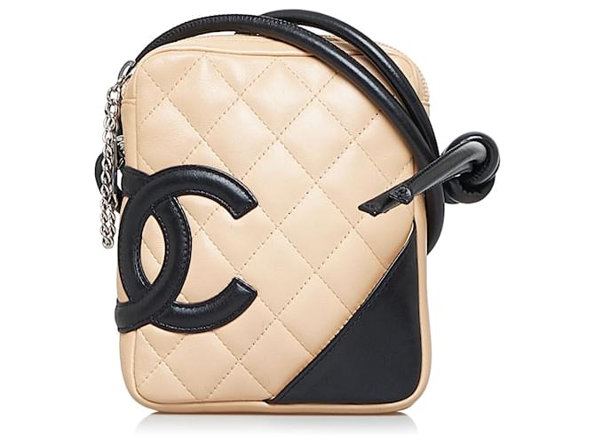 CHANEL QUILTED CALFSKIN LEATHER CAMBON LIGNE CROSSBODY BAG