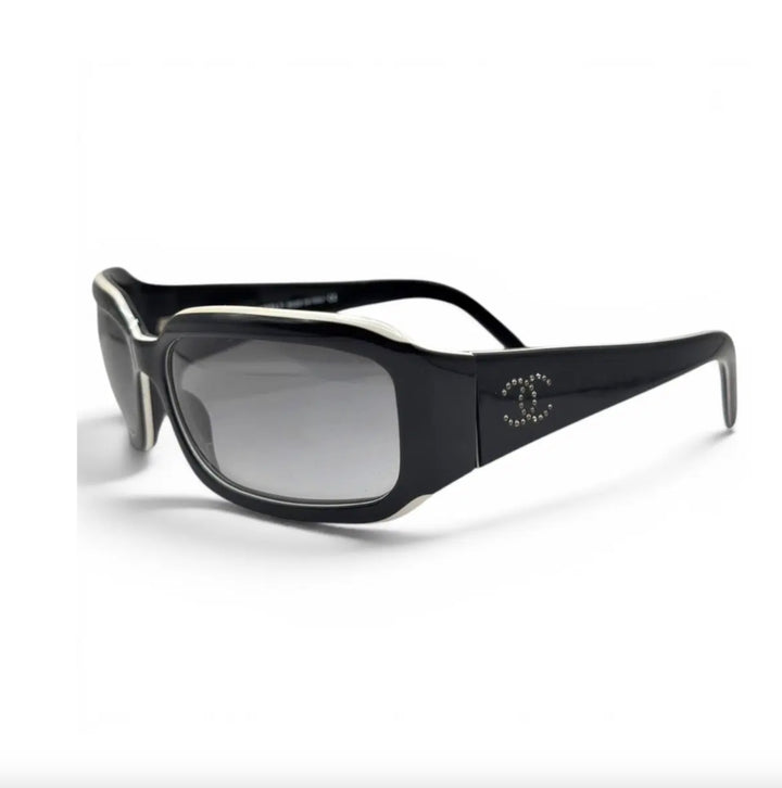 CHANEL 5064-B VINTAGE RECTANGLE FRAME SUNGLASSES