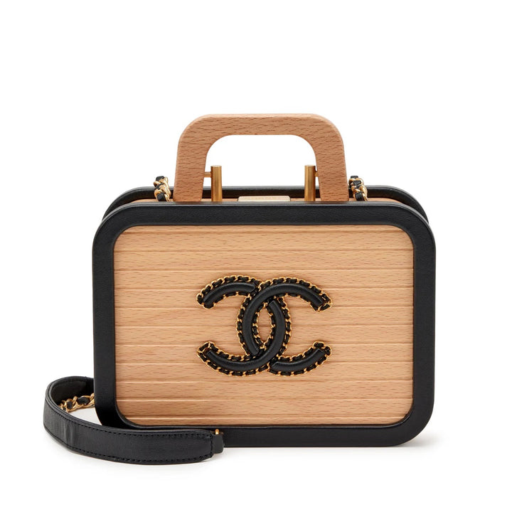 Chanel-beech-wood-and-black-