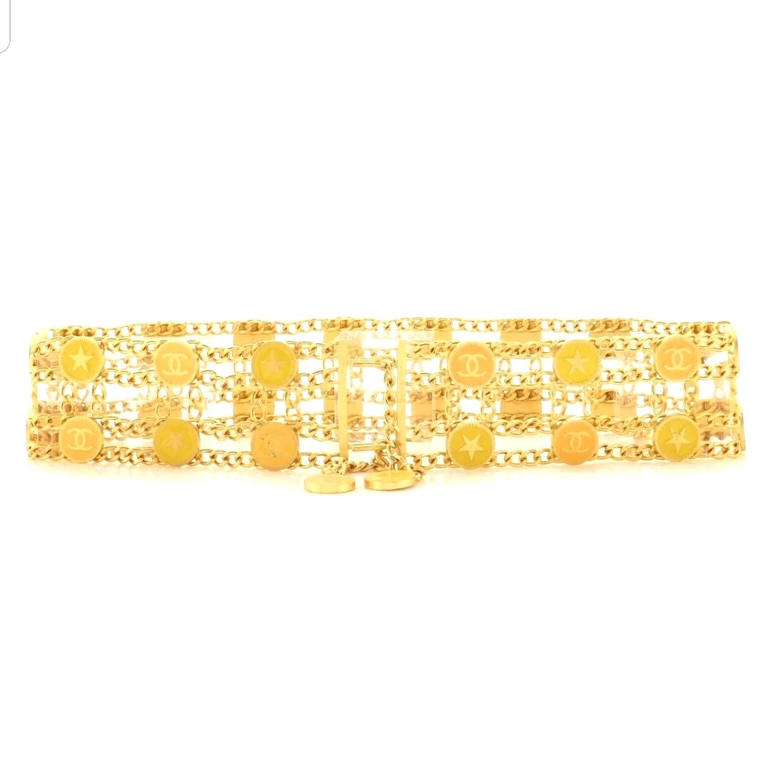 CHANEL CC STAR MULTISTRAND BELT