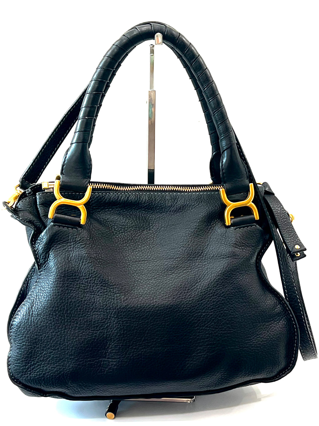 CHLOÉ MARCIE SMALL CALFSKIN LEATHER SHOULDER BAG