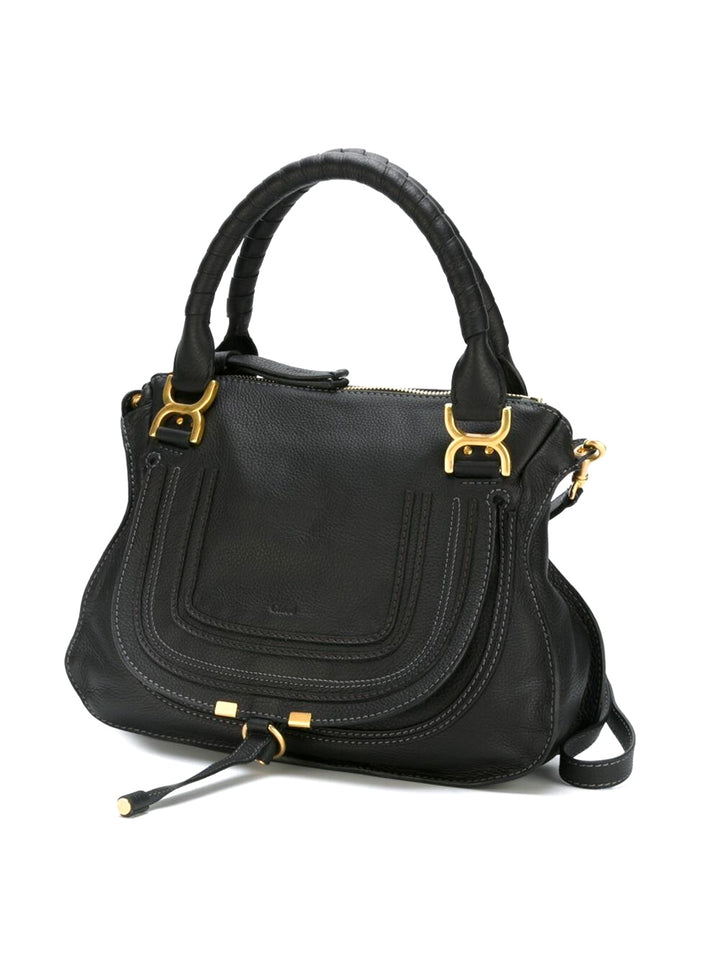 CHLOÉ MARCIE SMALL CALFSKIN LEATHER SHOULDER BAG