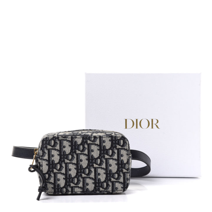 CHRISTIAN DIOR OBLIQUE FANNY PACK BELT BAG