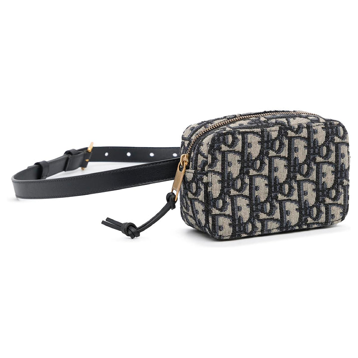 CHRISTIAN DIOR OBLIQUE FANNY PACK BELT BAG Caroline s Fashion Luxuries