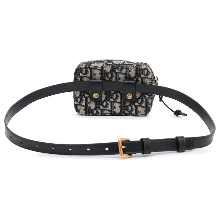 CHRISTIAN DIOR OBLIQUE FANNY PACK BELT BAG
