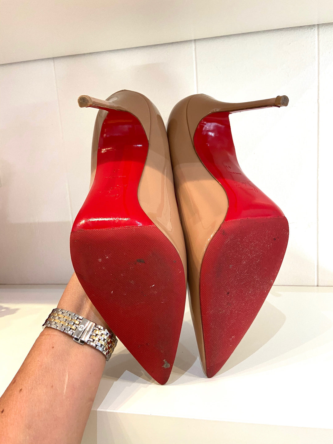 CHRISTIAN LOUBOUTIN DECOLLETE  100 PUMPS