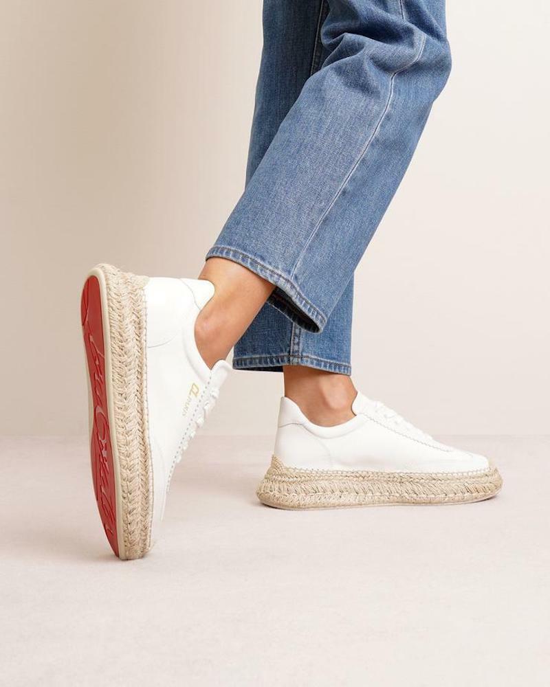 CHRISTIAN LOUBOUTIN ESPASNEAK PLATFORM ESPADRILLE SNEAKERS