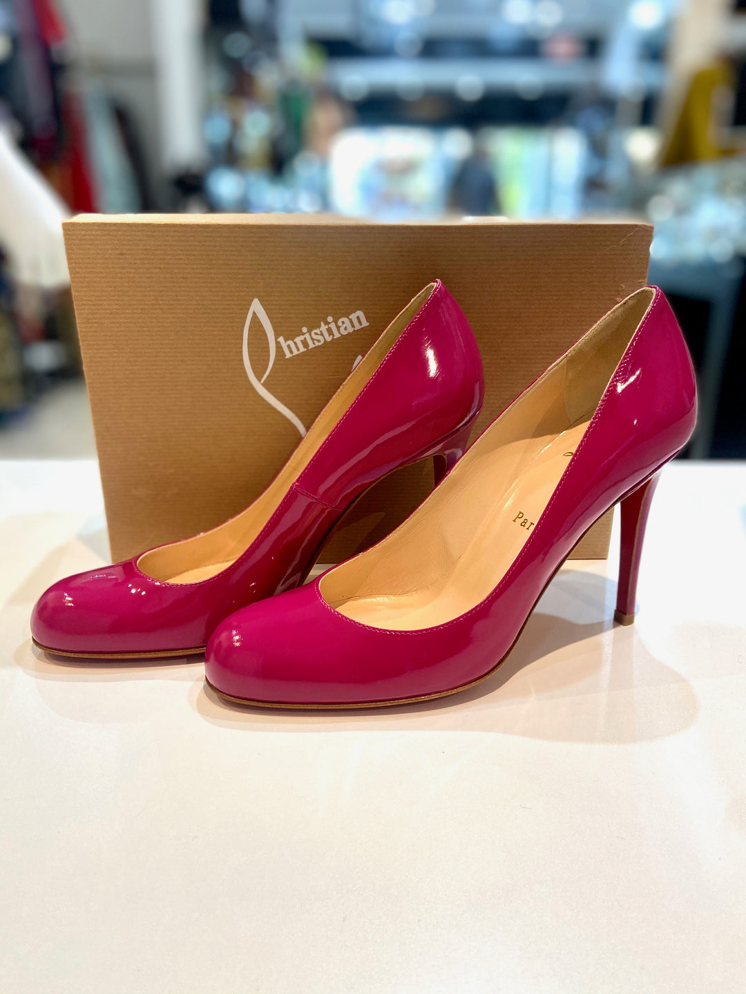CHRISTIAN LOUBOUTIN FIFI CLASSIC 100MM PUMPS – Caroline's Fashion