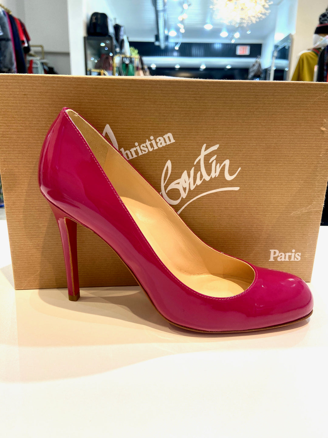CHRISTIAN LOUBOUTIN FIFI CLASSIC 100MM PUMPS