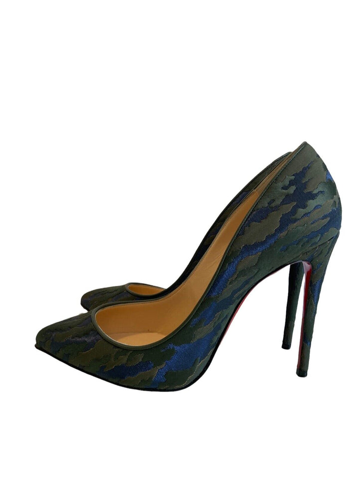 CHRISTIAN LOUBOUTIN CAMOLOUBI PIGALLE FOLLIES PUMPS