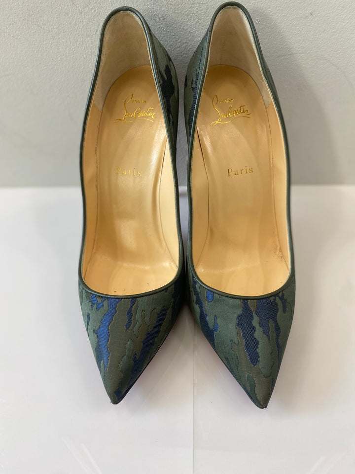 CHRISTIAN LOUBOUTIN CAMOLOUBI PIGALLE FOLLIES PUMPS