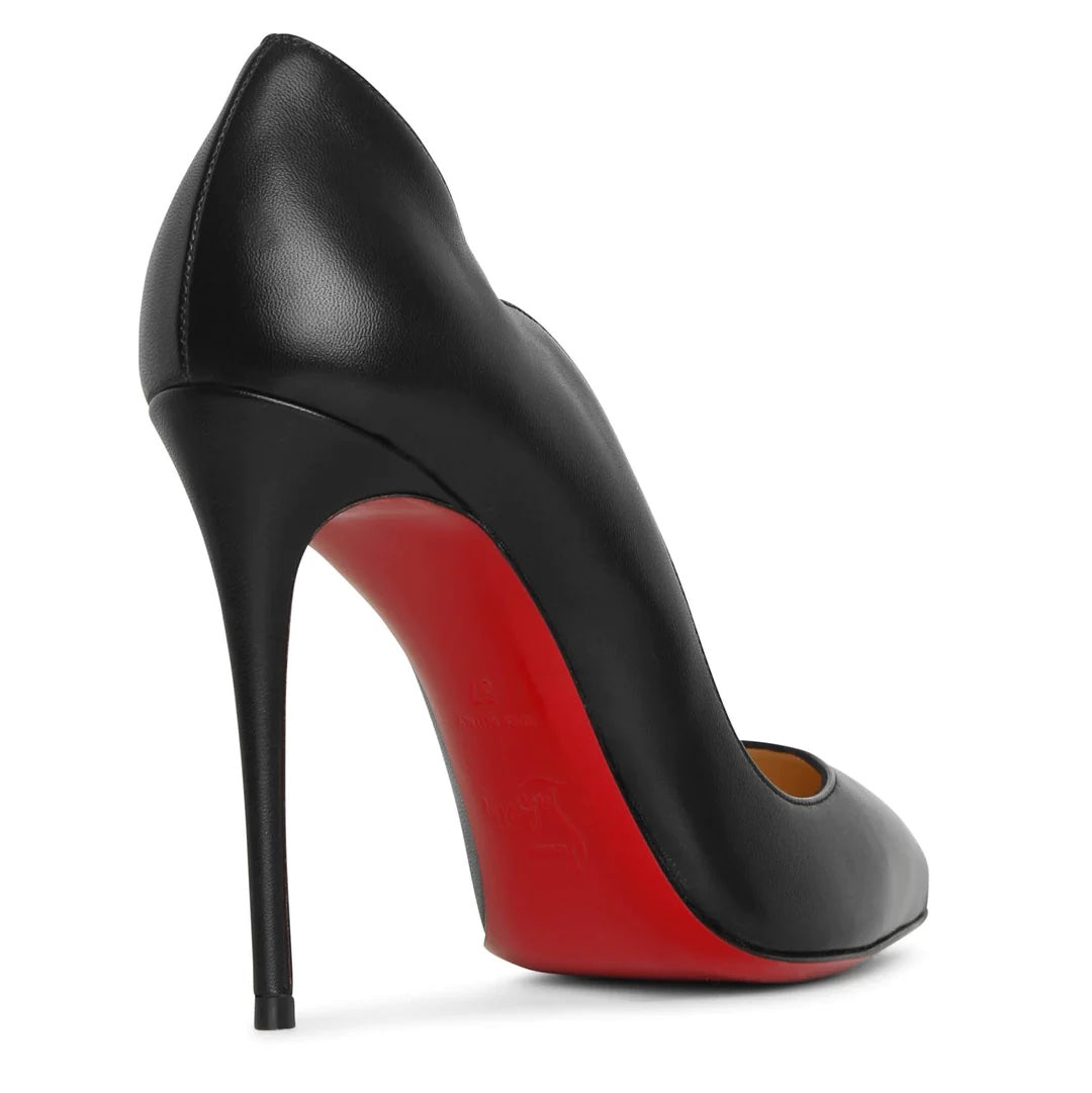 CHRISTIAN LOUBOUTIN HOT CHIC 100 NAPPA LEATHER PUMPS
