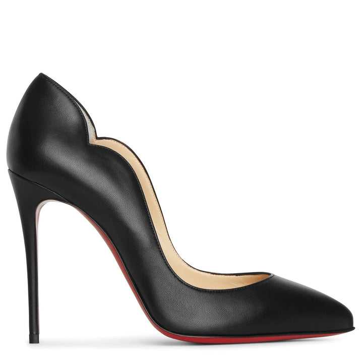 CHRISTIAN LOUBOUTIN HOT CHIC 100 NAPPA LEATHER PUMPS