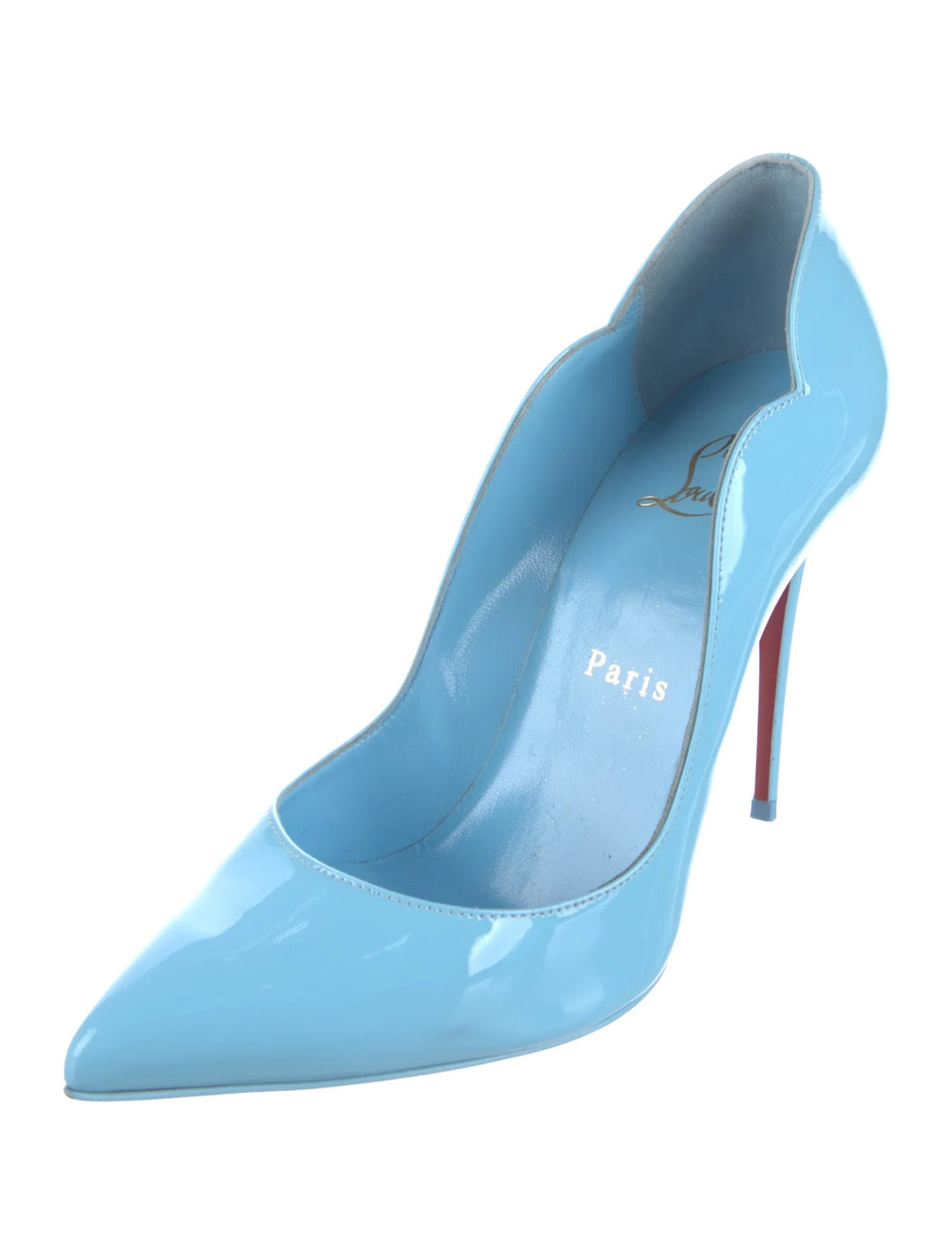CHRISTIAN LOUBOUTIN HOT CHIC 100 PUMPS