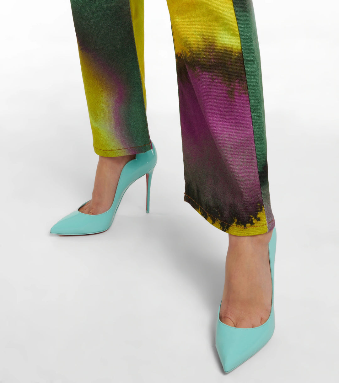 CHRISTIAN LOUBOUTIN HOT CHIC 100 PUMPS