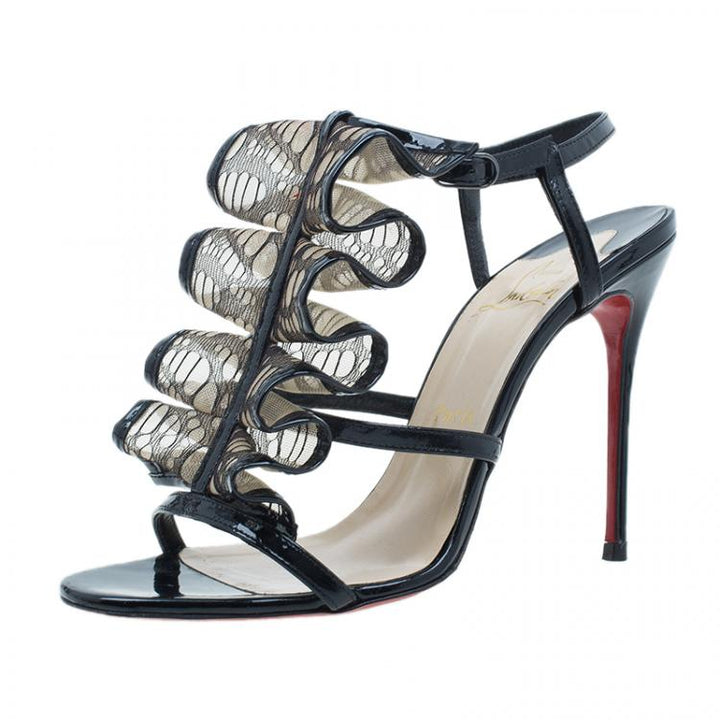 CHRISTIAN LOUBOUTIN FORTITIA HEELED SANDALS