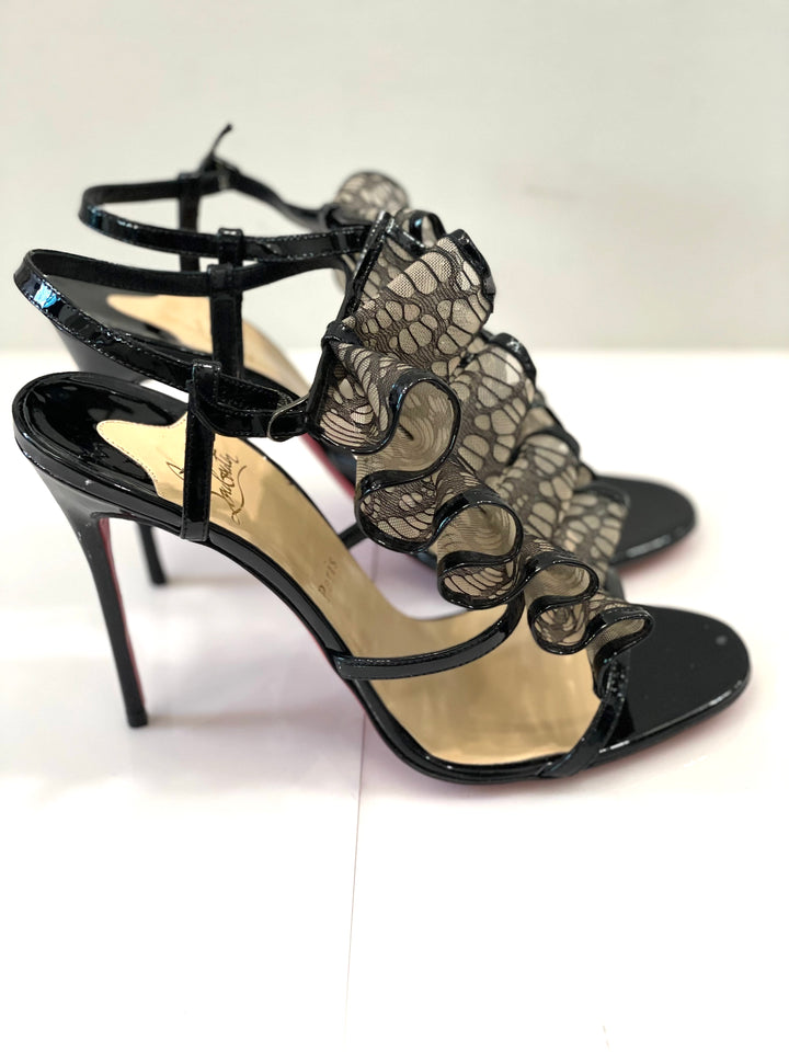 CHRISTIAN LOUBOUTIN FORTITIA HEELED SANDALS