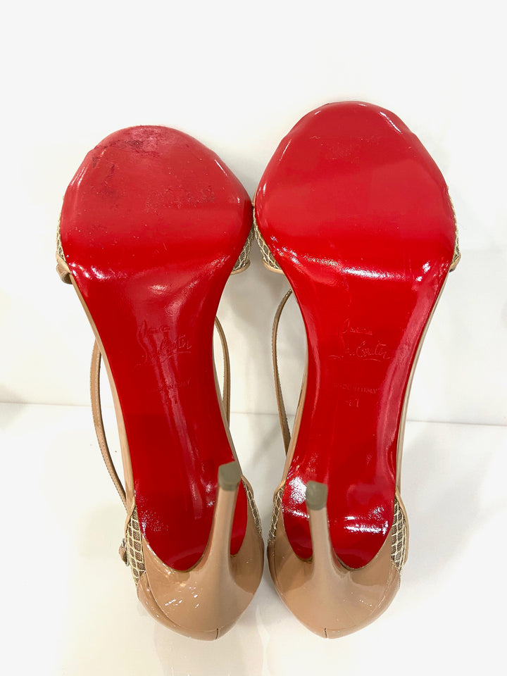 CHRISTIAN LOUBOUTIN SLIKOVA 100 PUMPS